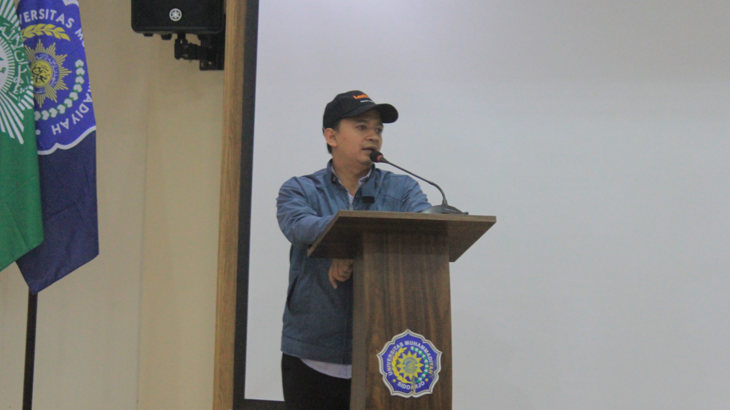 Sambutan Manager Executive Lazismu UMY, Rozikan SEI