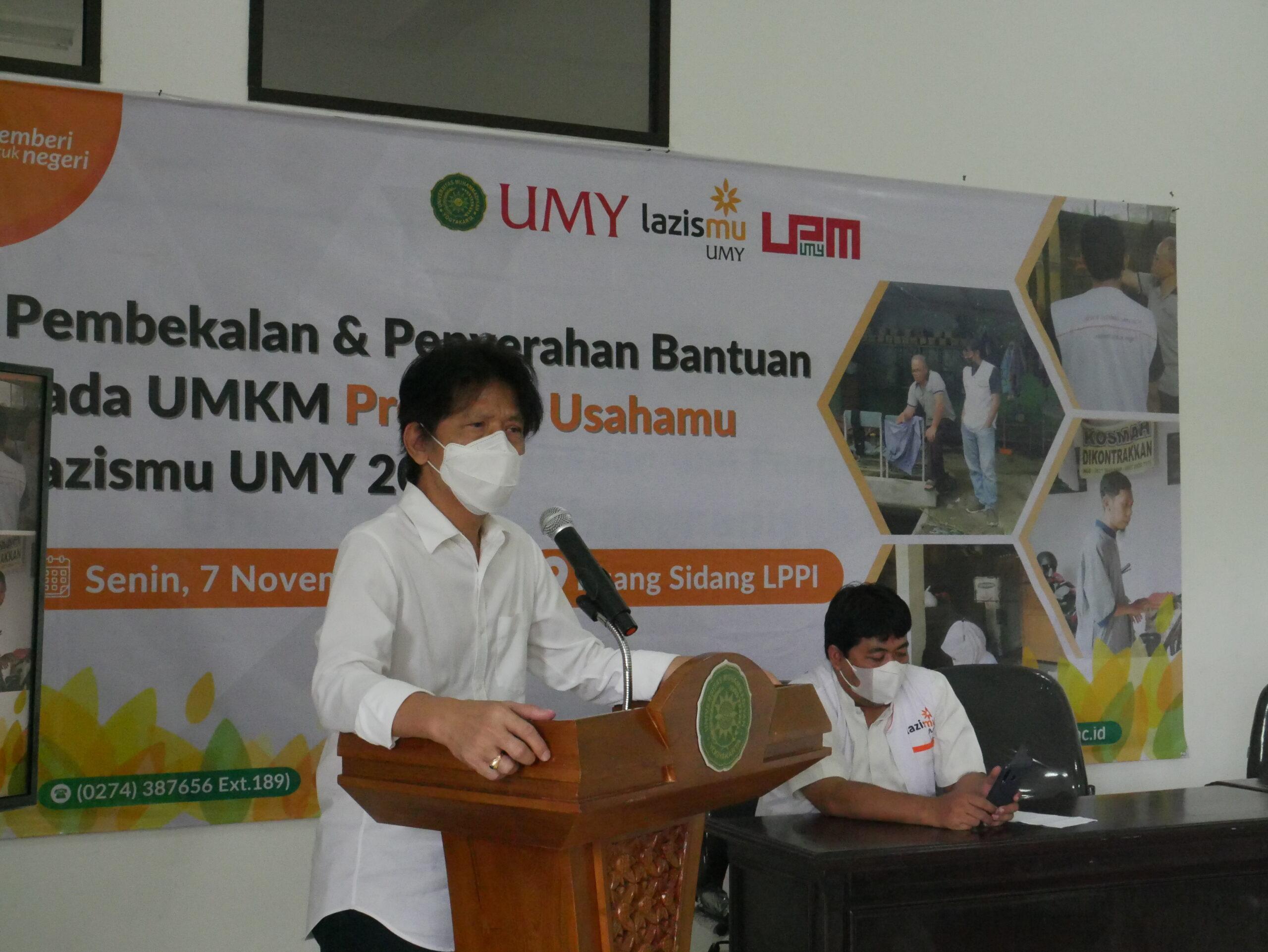 Pembekalan dan Penyerahan Tahap 1 Program Usahamu Senin (7/11/2022)